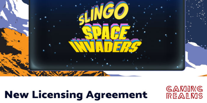 Slingo SPACE INVADERS Arrives in Gaming Realms Portfolio